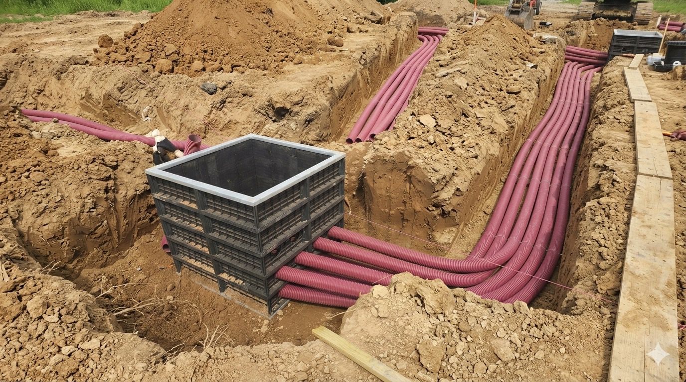 Canalizaciones subterráneas media y alta tensión